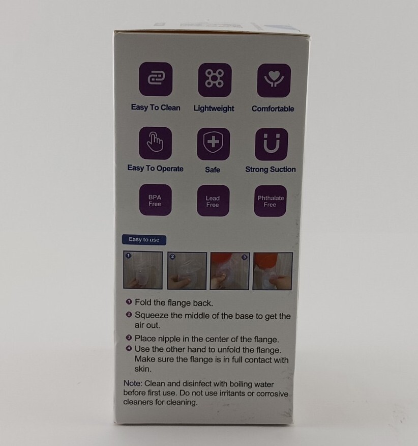 Silicone Breast Pump Amplim Model NX2A