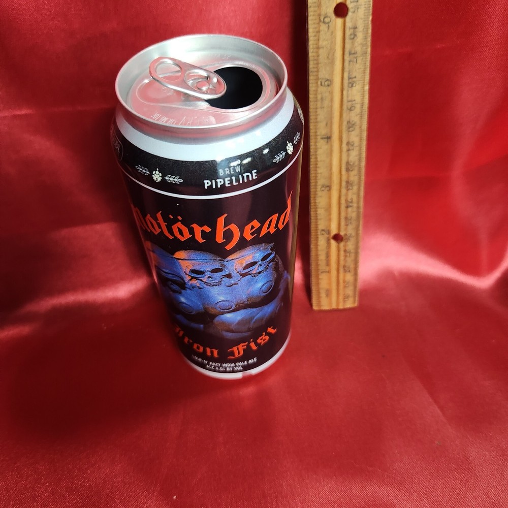 Motorhead Iron Fist - Ale Beer Empty Can
