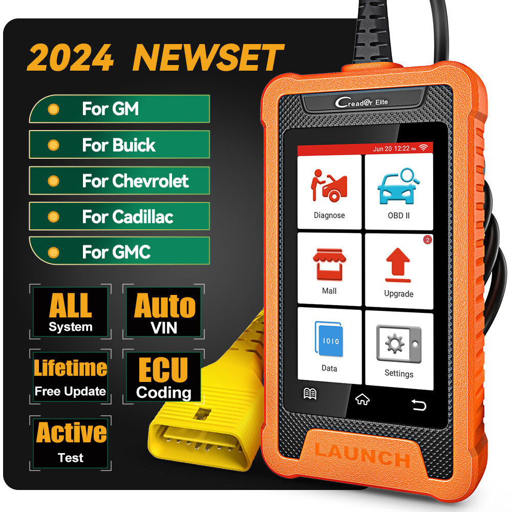 LAUNCH X431 Elite for GM Bidirectional Diagnostic Tool OBD2 Scanner Code Reader