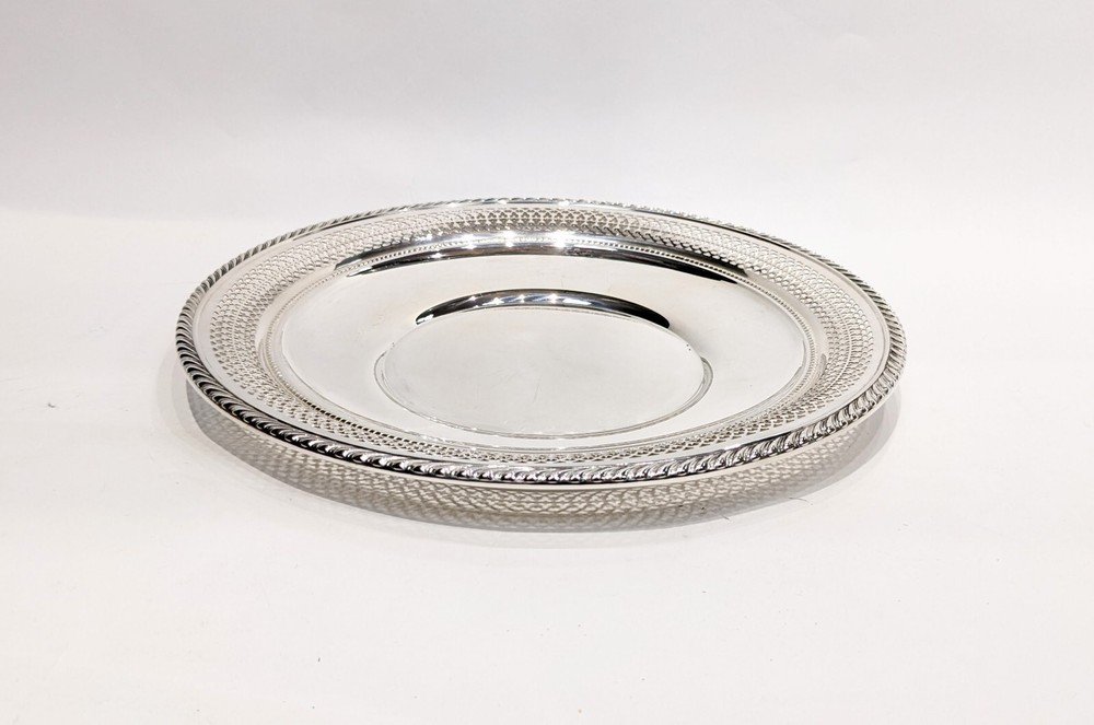 Gorham Sterling Silver Serving Dish 10" Diameter