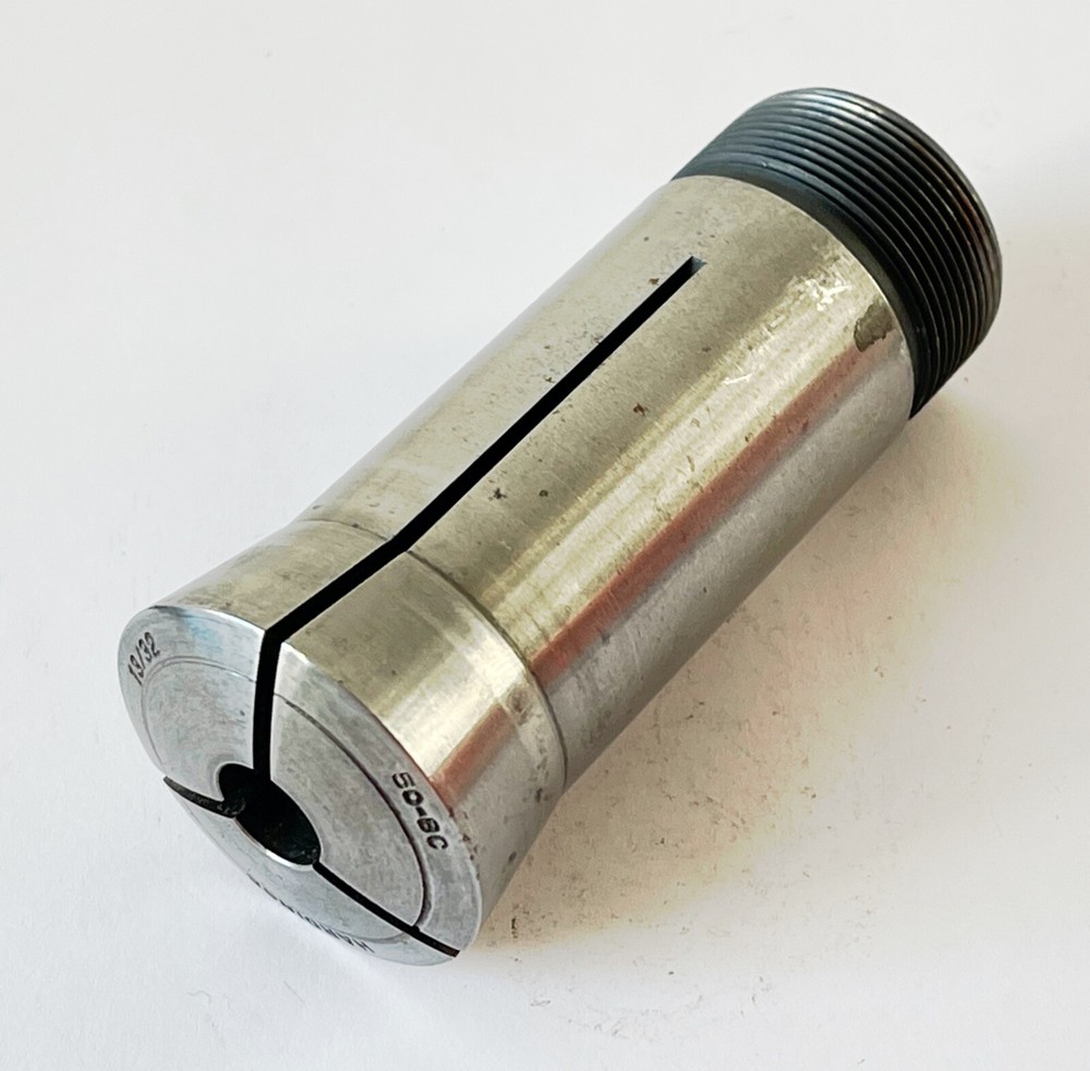 13/32" HARDINGE 5C-SC Round Collet External & Internal Threads USA