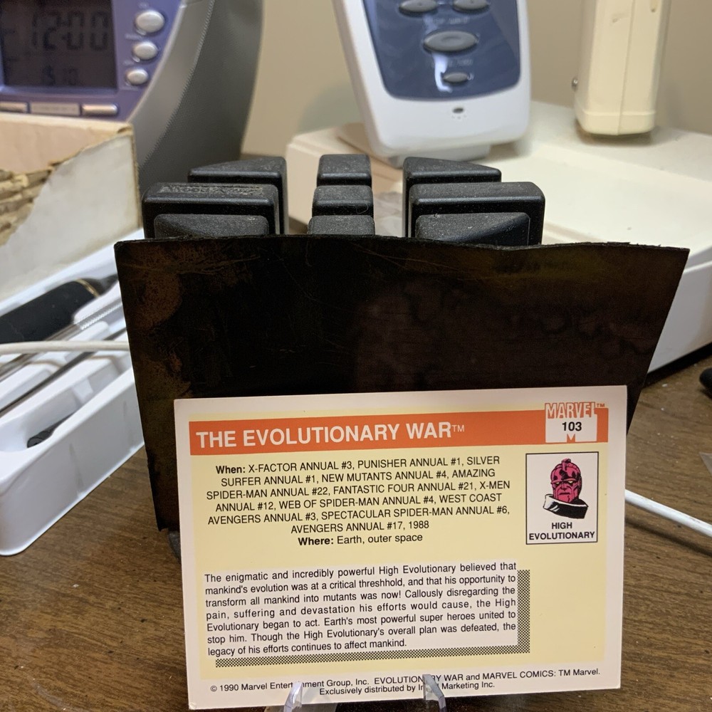 1990 Marvel Universe #103 The Evolutionary War