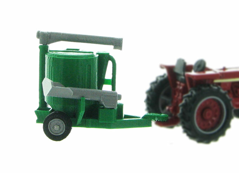 1:64 Grinder / Mixer Mill Plastic 3D to Scale Farm Diorama Accessory