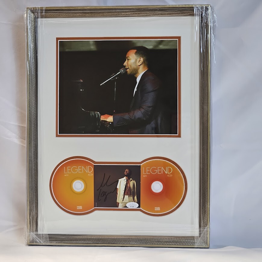 John Legend Signed Autographed Legend CD JSA Authenticated Framed