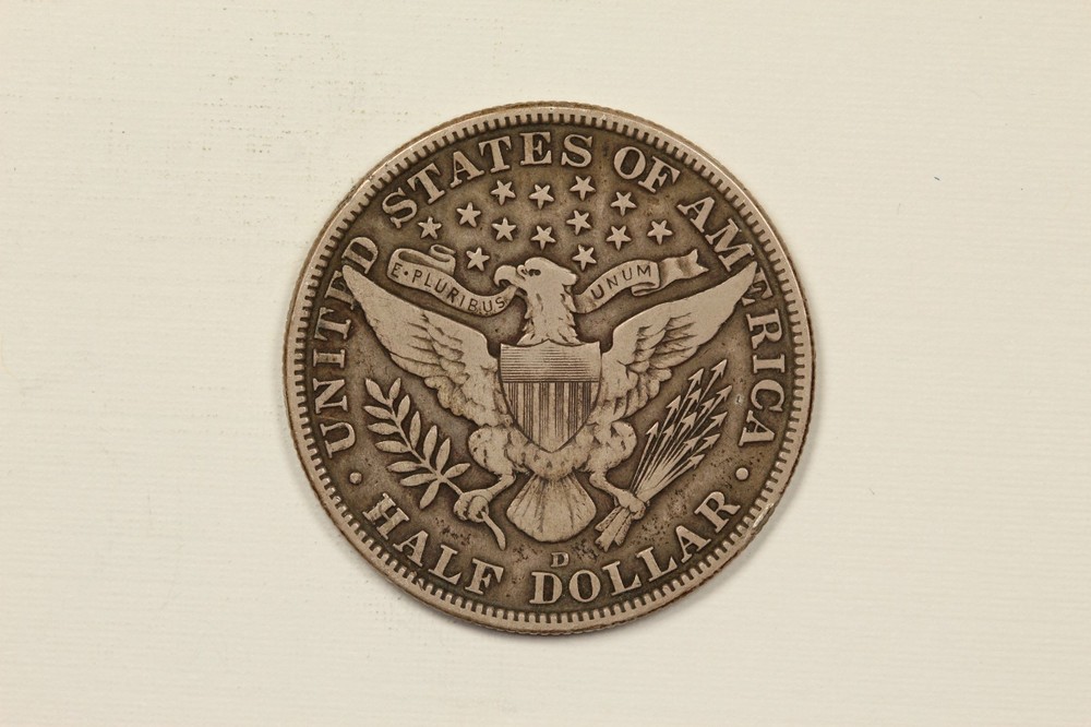 1915-D Barber Half Dollar