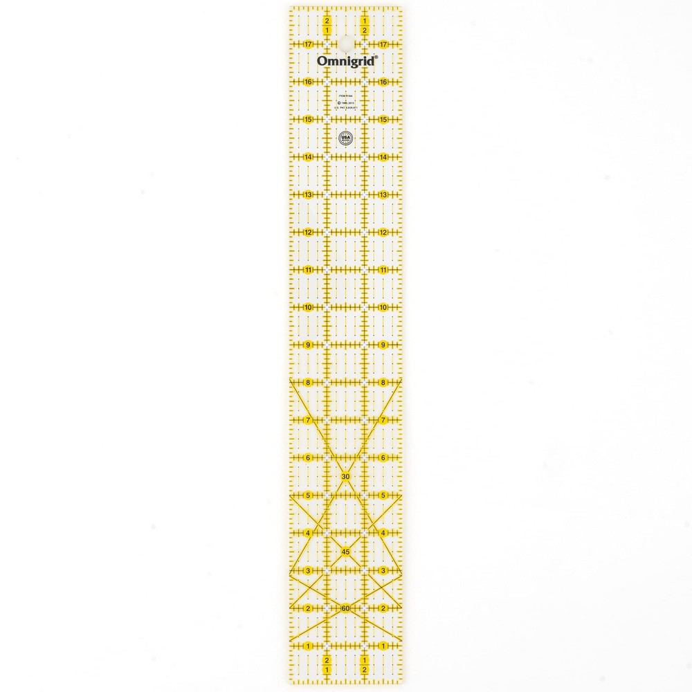 Omnigrid 3 Inch By 18 Inch Angles Ruler