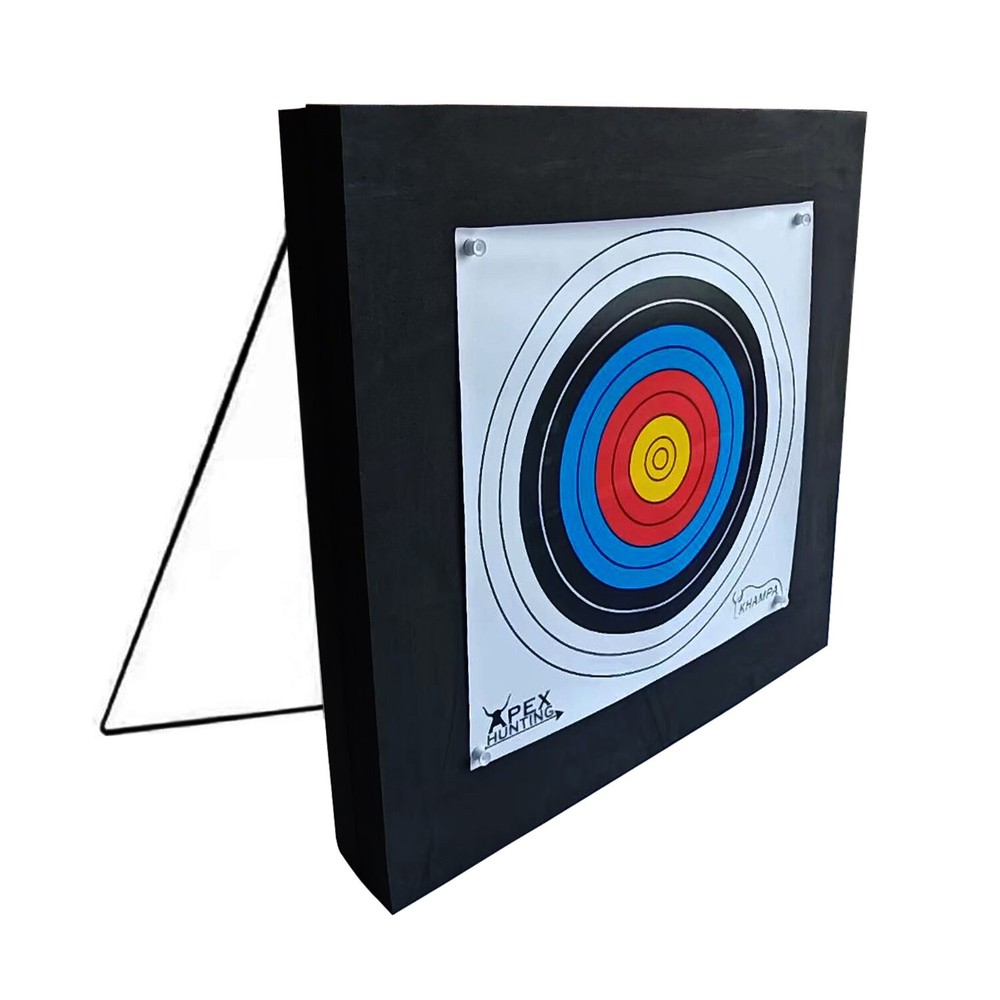 KHAMPA [2'x 2'] Deluxe Backyard 2 Layers Target Square Foam Includes 2 Papers
