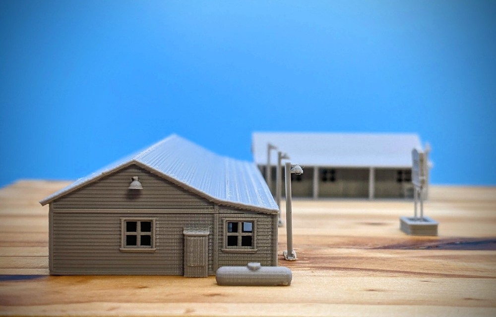 N Scale - Bates Motel - 1:160 Scale Building