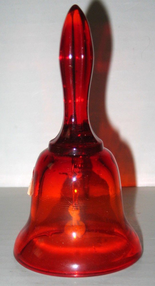 Vintage Westmoreland Ruby Red Bell