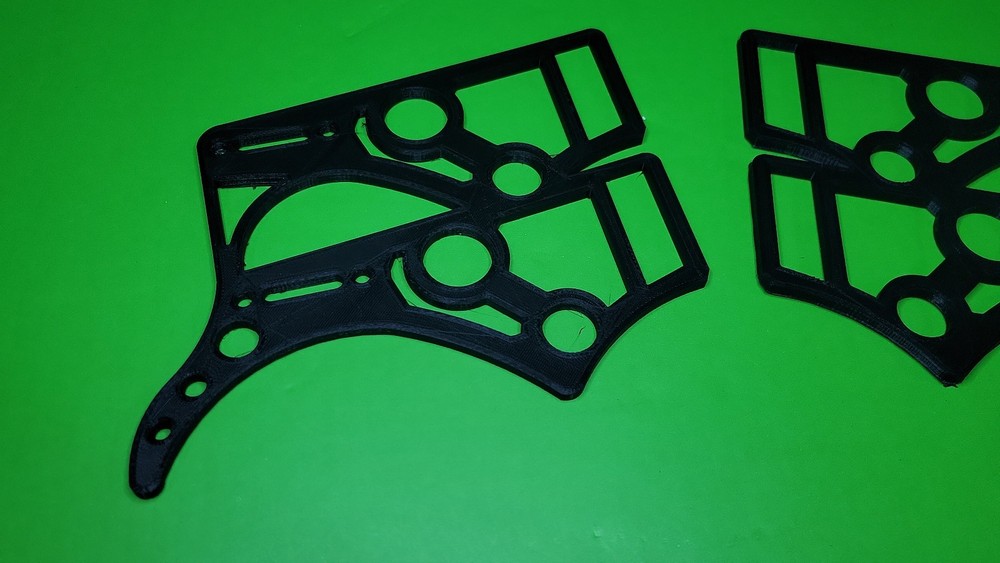 CB RADIO HANDLE STAND (DUAL) FOR VARIOUS MODELS