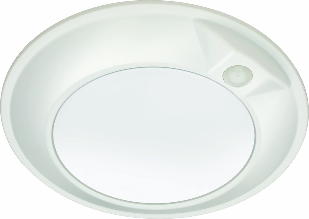 Juno JSBT 6in SlimBasics Tapered Disk Downlight Switchable PIR Sensor White