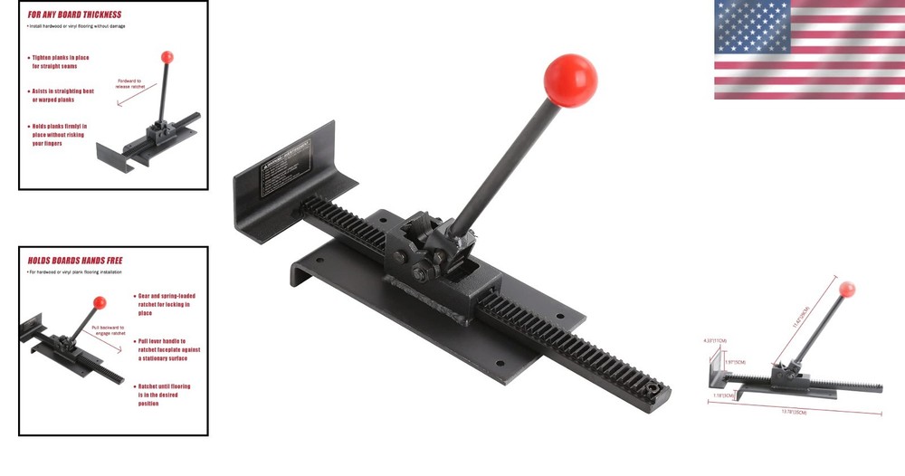 Easy Installation Ratchet Flooring Tool