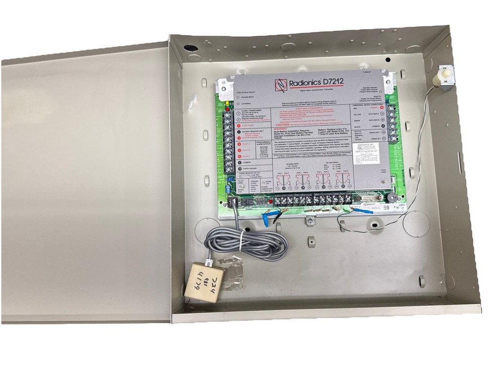 Radionics Bosch OMEGALARM D7212 E1 Digital Fire Alarm Control Panel D8103