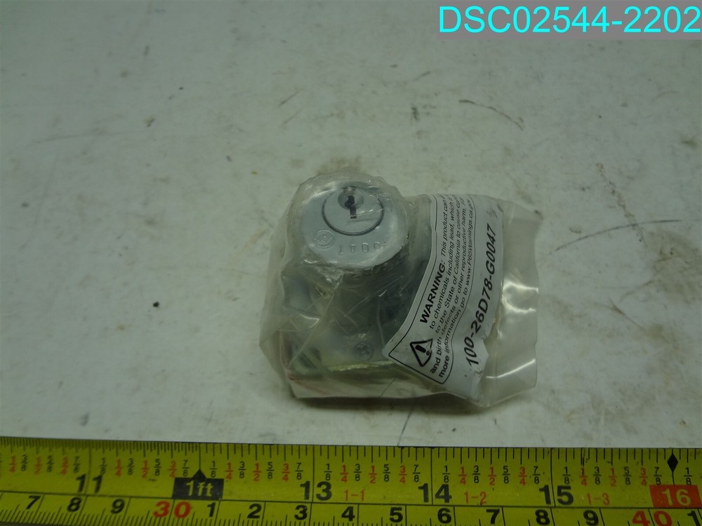 CABINET DRAWER LOCK 100-26D78-G0047