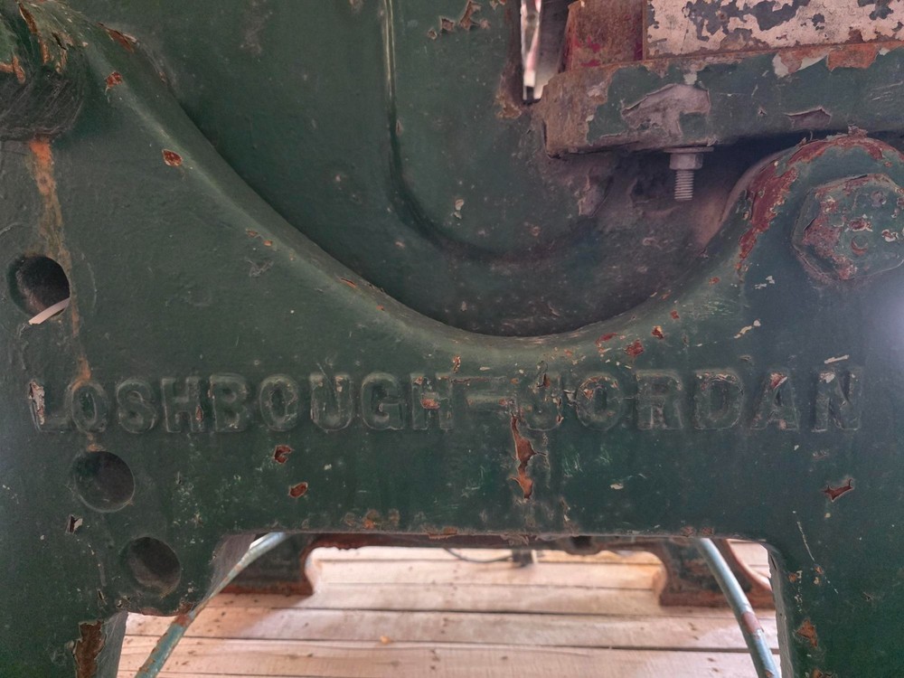 Loshbough Jordan #4 Punch Press