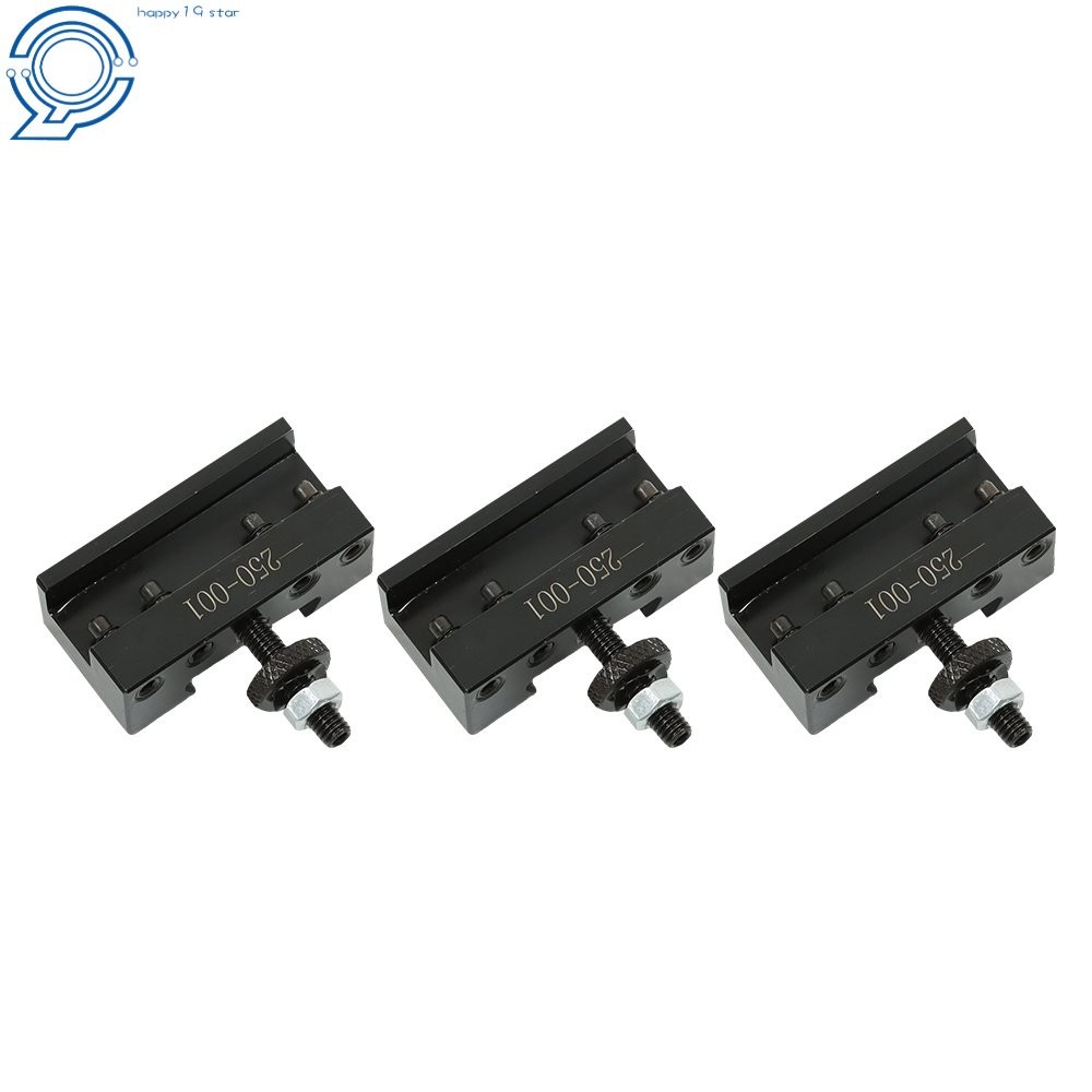 3 pack Quick Change Turning & Facing Lathe Tool Post Holder 250-001 OXA #1