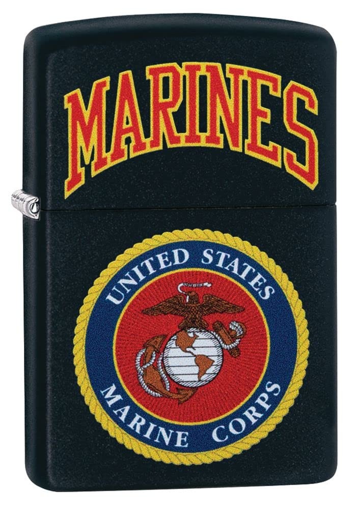 Zippo Lighter - Personalized Custom Message Engrave Usmc Z5011