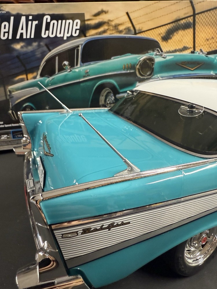 1:10 55-57 Chevy antenna (2) Angled Back Style