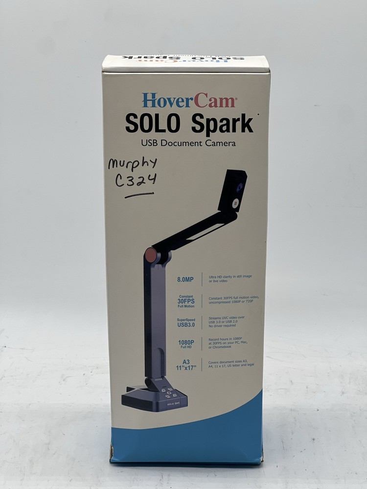 HoverCam SOLO Spark USB Document Scanner with Cables