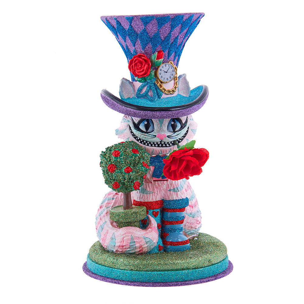 Kurt Adler HA0764 10" Hollywood Nutcrackers™ Cheshire Cat Nutcracker