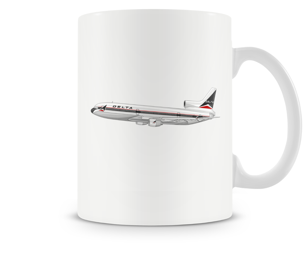 Delta Airlines Lockheed L-1011 Mug - 15oz.