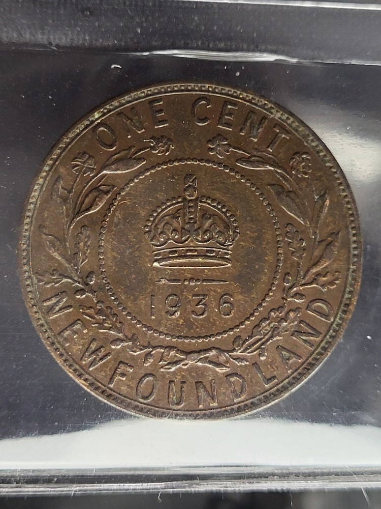 NFLD 1936 1 CENT VF-30