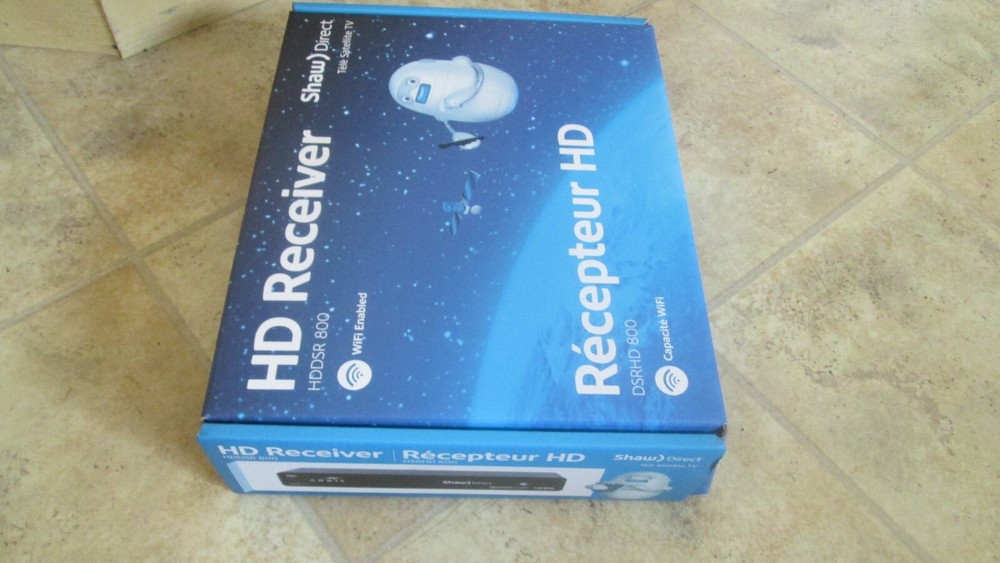 Shaw Direct HD DSR800 Satellite Receiver (Read description)