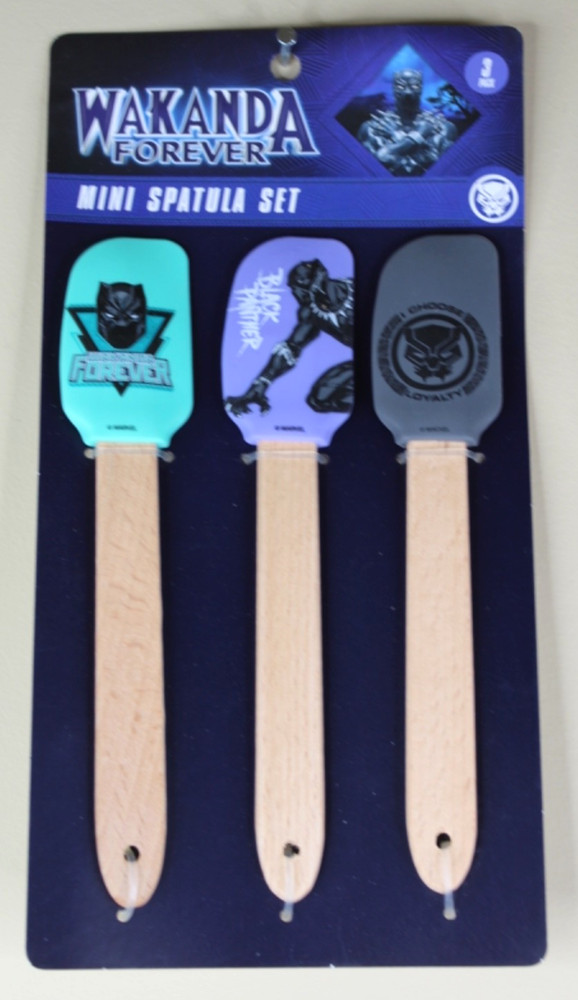 Wakanda Forever Mini 3 Pack Spatula Set