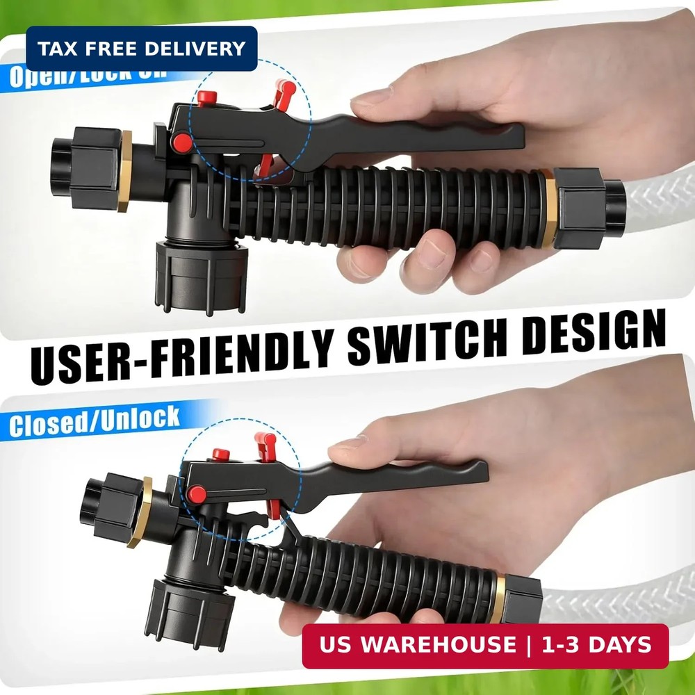 Feekoon Shut Off Assembly Compatible with Chapin Backpack Sprayers, Trigger Spra