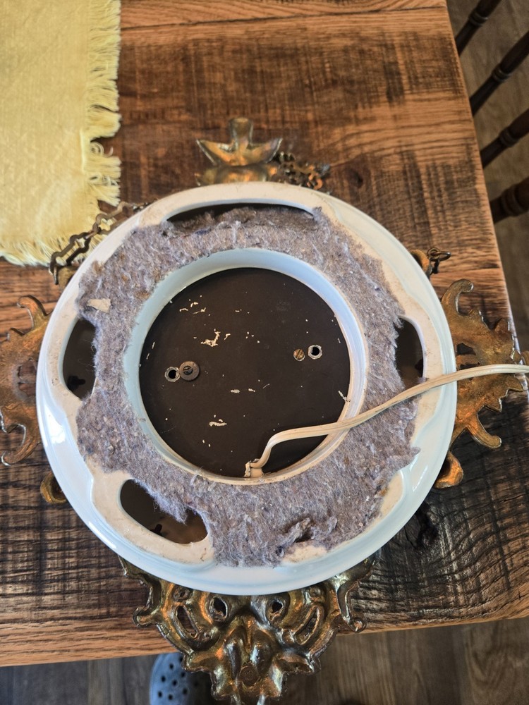 Old Brass Clock