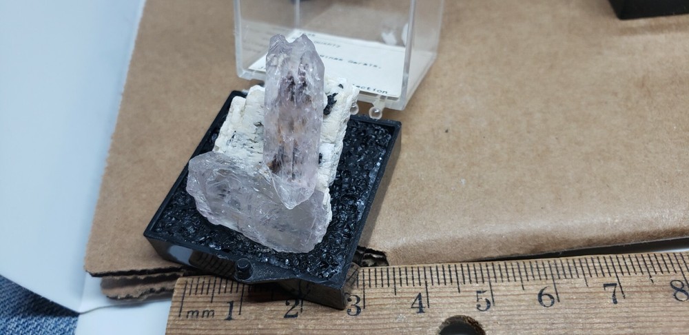 Beautiful Rose Quartz crystals thumbnail specimen