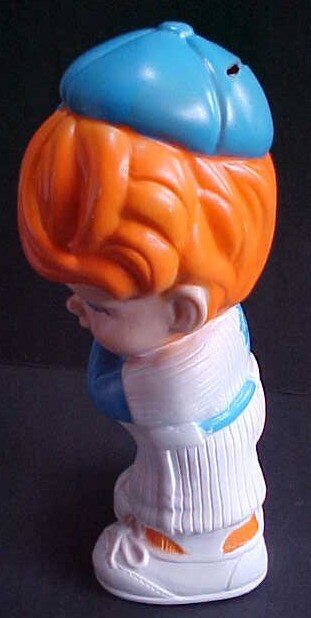 Baseball Player Coin Bank + Baseball Candy Container