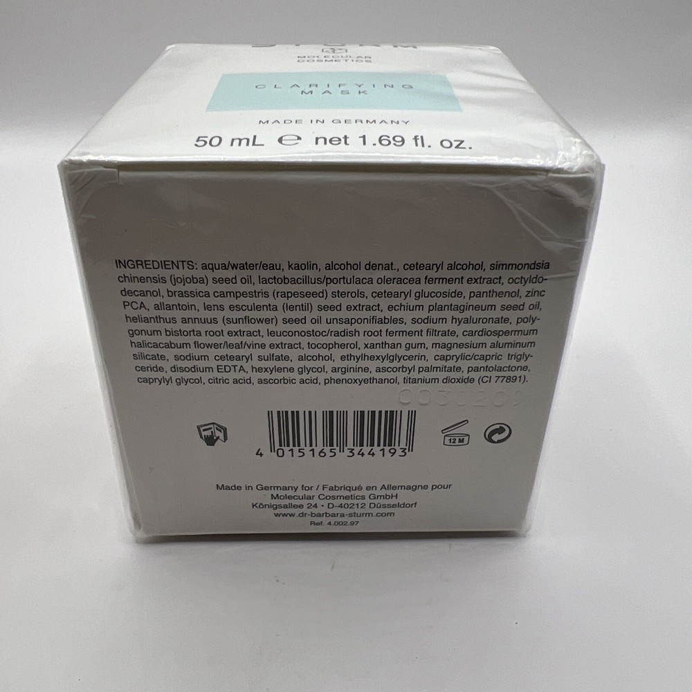 DR. BARBARA STURM ~ CLARIFYING MASK ~ 1.69 OZ ***SEALED ***