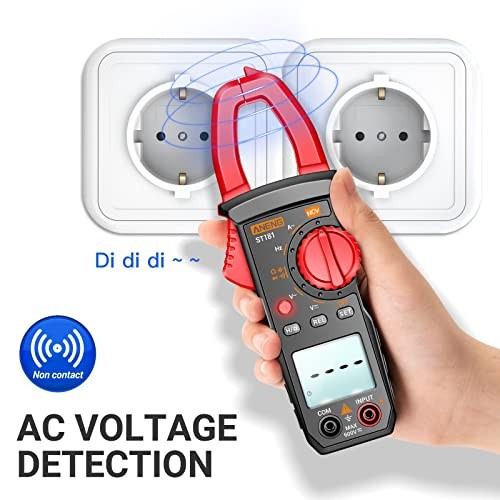Digital Clamp Meter Multimeter Tester - 4000 Counts with 4000 Counts AC Current