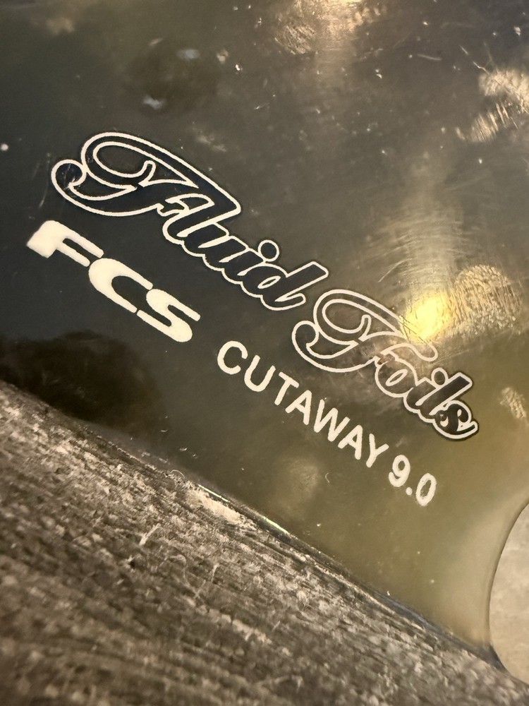 9.0”FCS "Fluid Foils" - Cutaway Fin