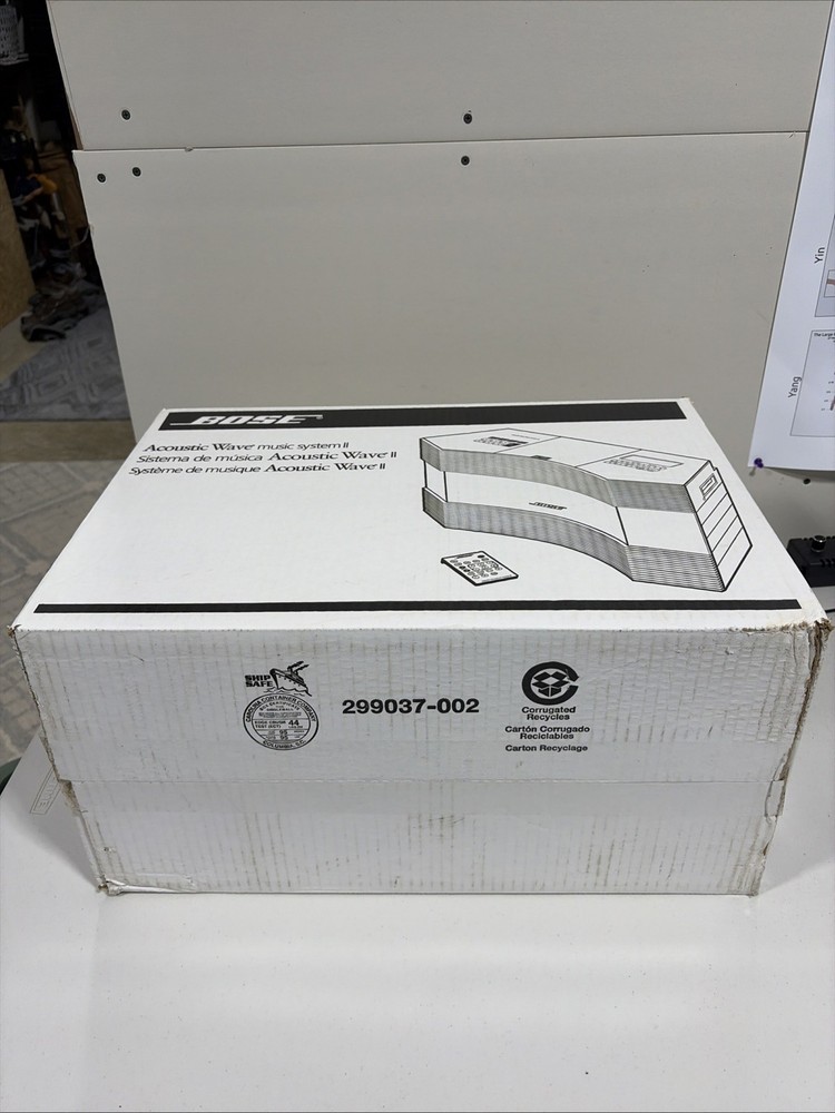 Bose Acoustic Wave Music System II Graphite- Box Only!!