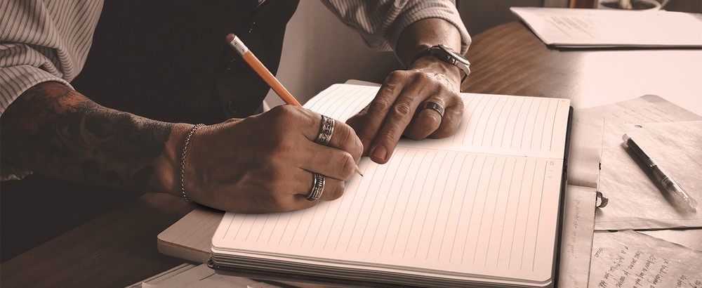 pass Leather Notebook Journal for Men, 100 GSM 288 Pas Lined