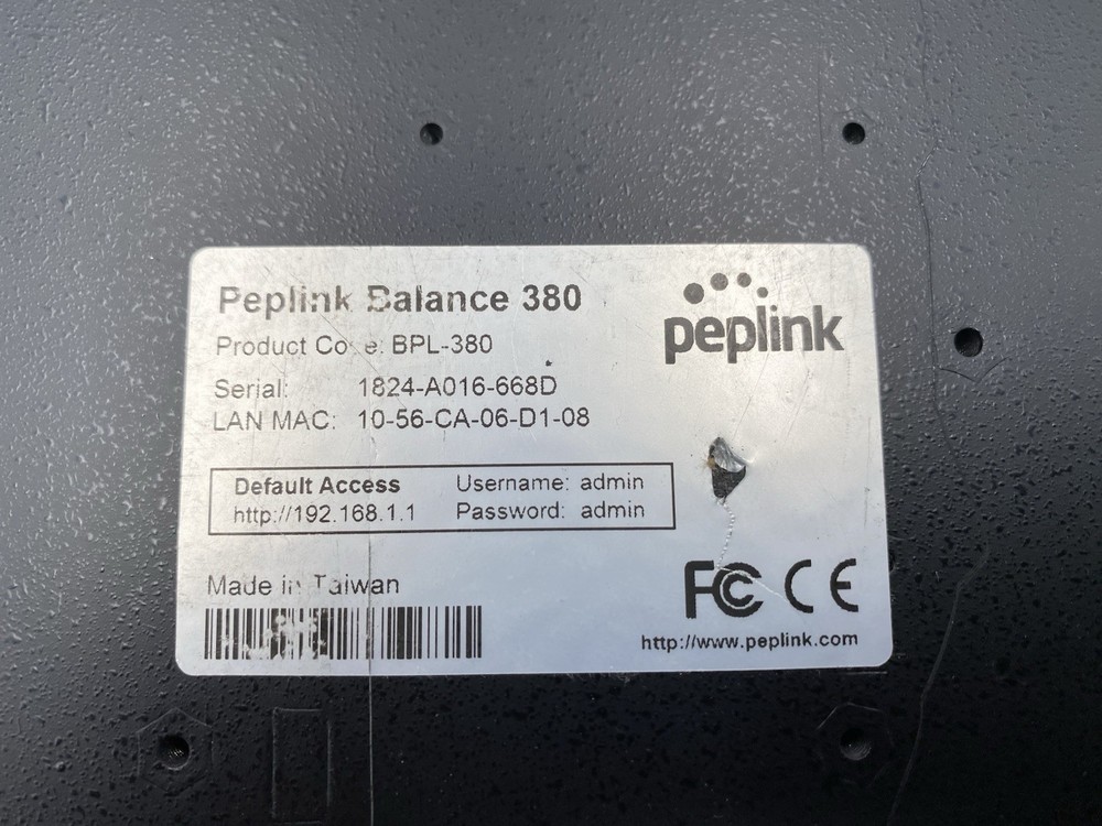 Peplink Balance 380 Multi-WAN Router