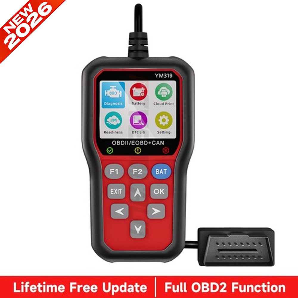 2026 NEW OBD2 Scanner Engine Code Reader  Full System all Car Diagnostic Tool