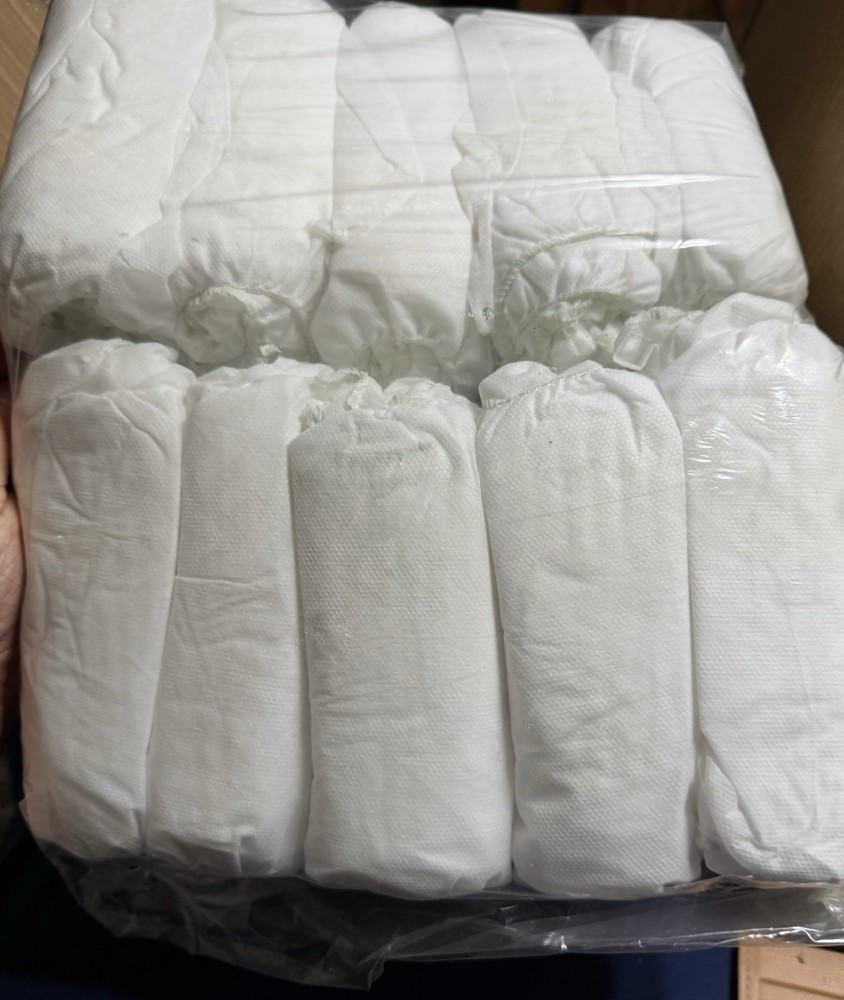 Shoe Covers Slip Resist 1 Size White 200