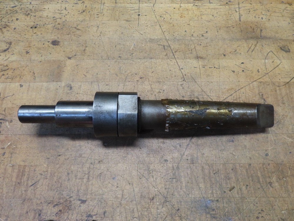 Peerless #10 shell reamer arbor 5mt shank ***MODIFIED DIAMETER ARBOR***