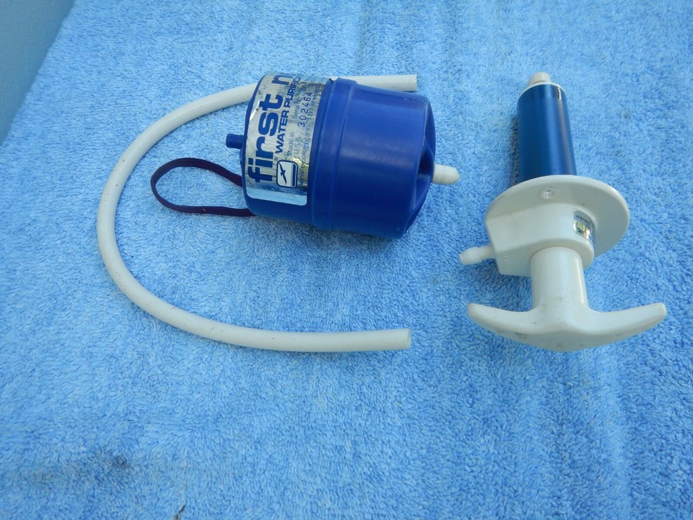 First Need Water Purification Device Microfilter Water Filter Backpacking
