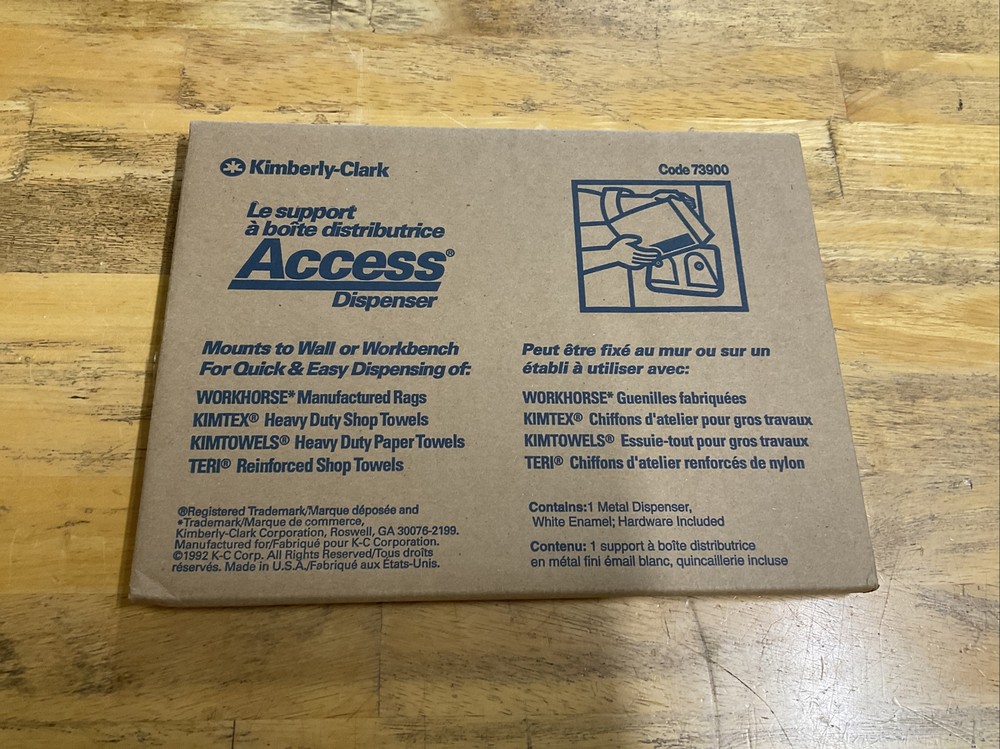 Kimberly-Clark Professional 73900 Access White Wall Mount  Dispenser 1 Pc