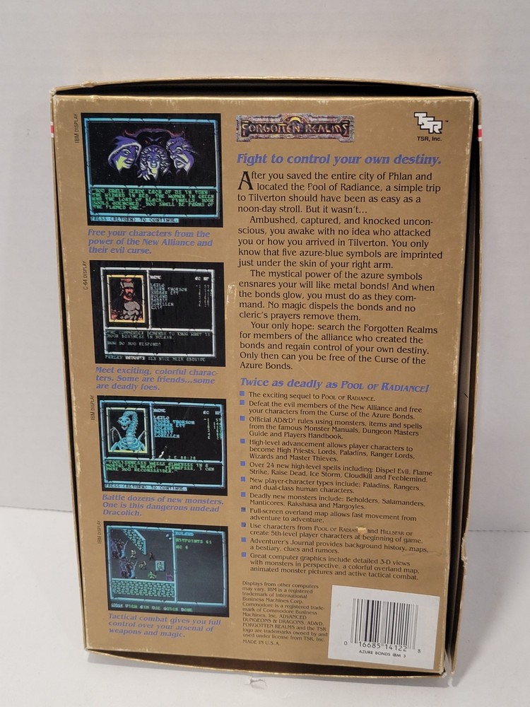Vtg Advanced Dungeons & Dragons Computer Product Rulebook Journal Catalogs Wheel