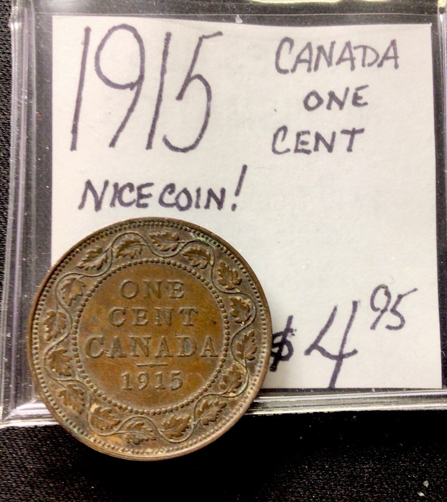 1915 Canada One Cent! Nice Coin! ENN Coins
