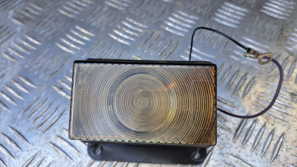 Rubbolite lamp light.