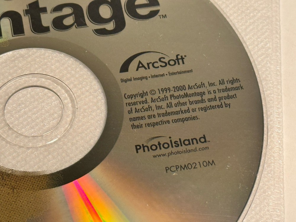 ARCSOFT PHOTO MONTAGE Full Version for Mac & Windows PC software Disc only