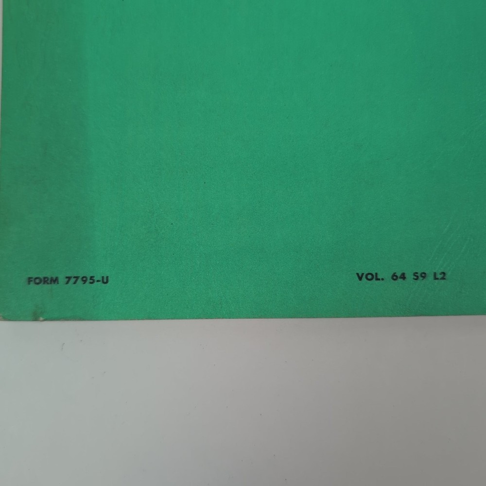 Ignition Systems Principles Ford Training Handbook 1964