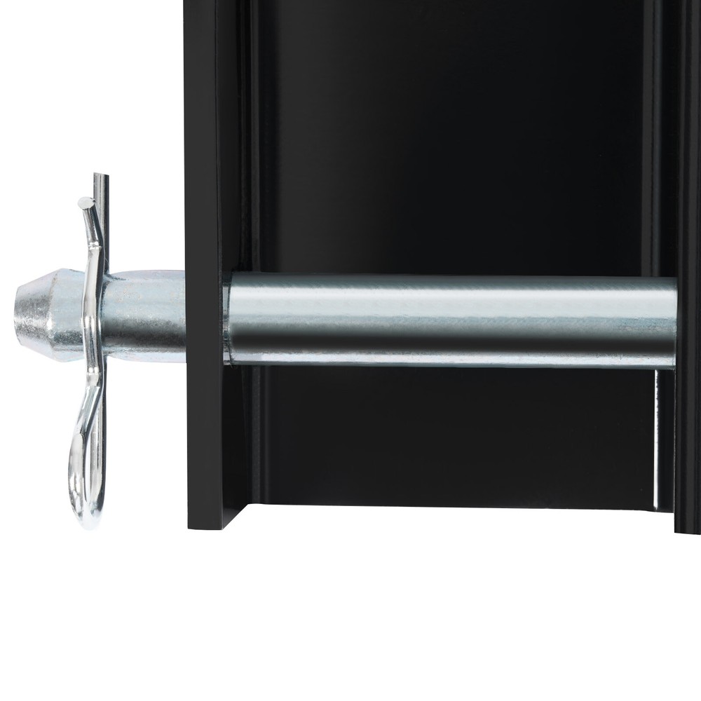 Universal 4-Heavy Duty 12,000 Lbs Removable D-Ring Stake Pocket Powder Coated