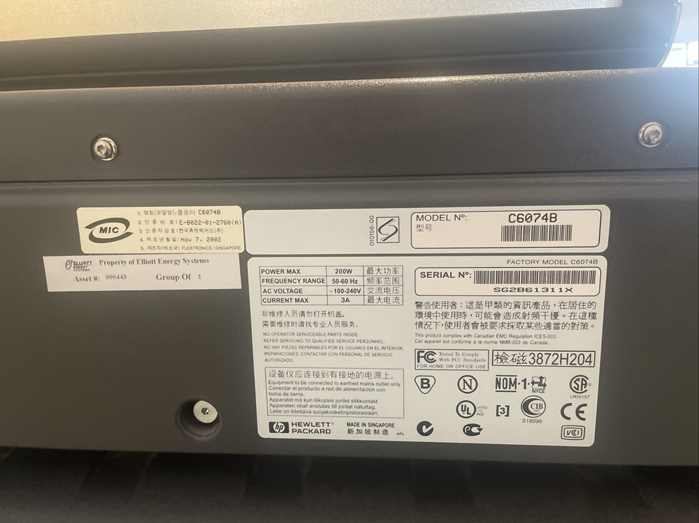 hp designjet 1050c plus (Broken Carriage Belt)